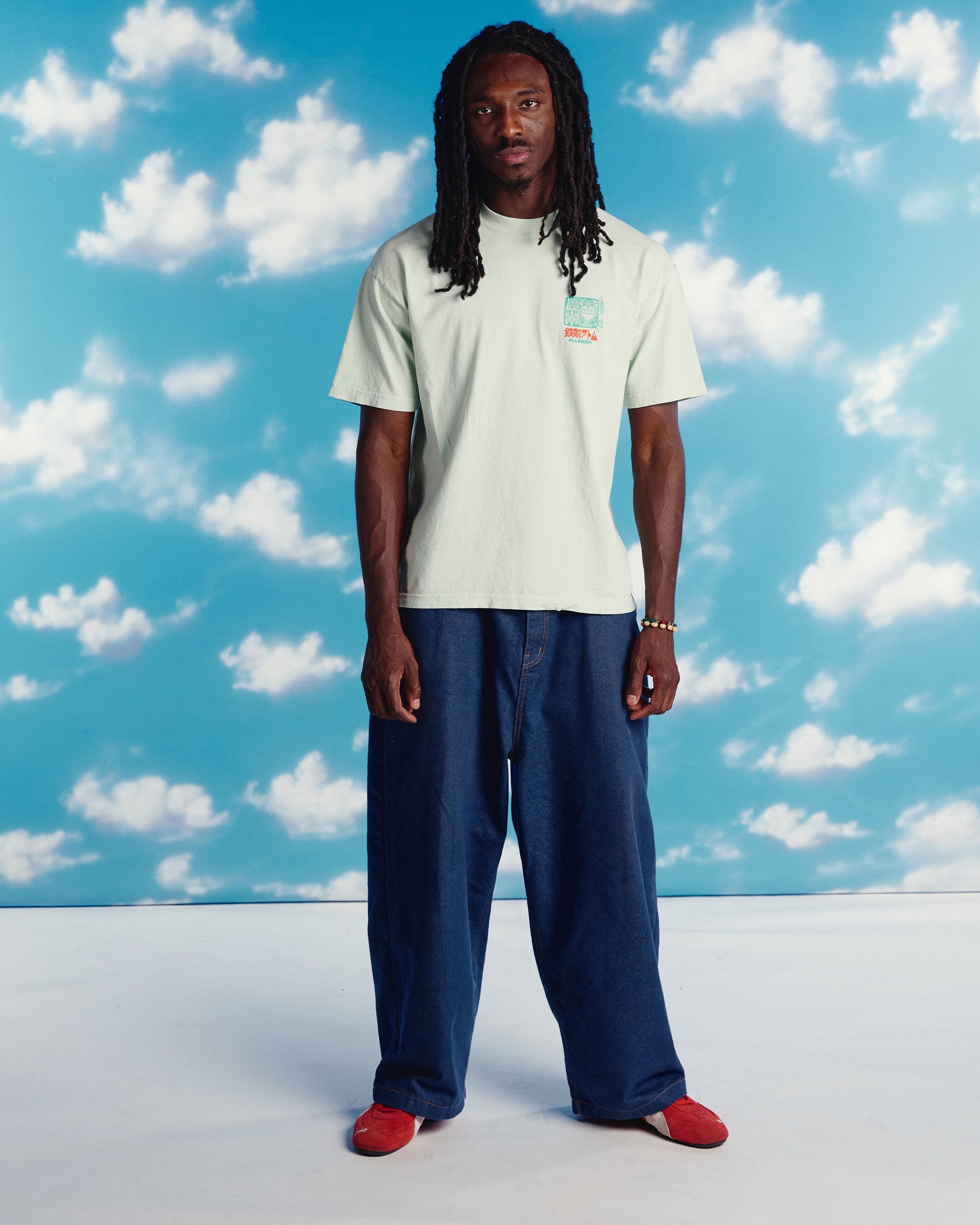 Atom's Blueprint Tee For Astro Boy / Teal-5