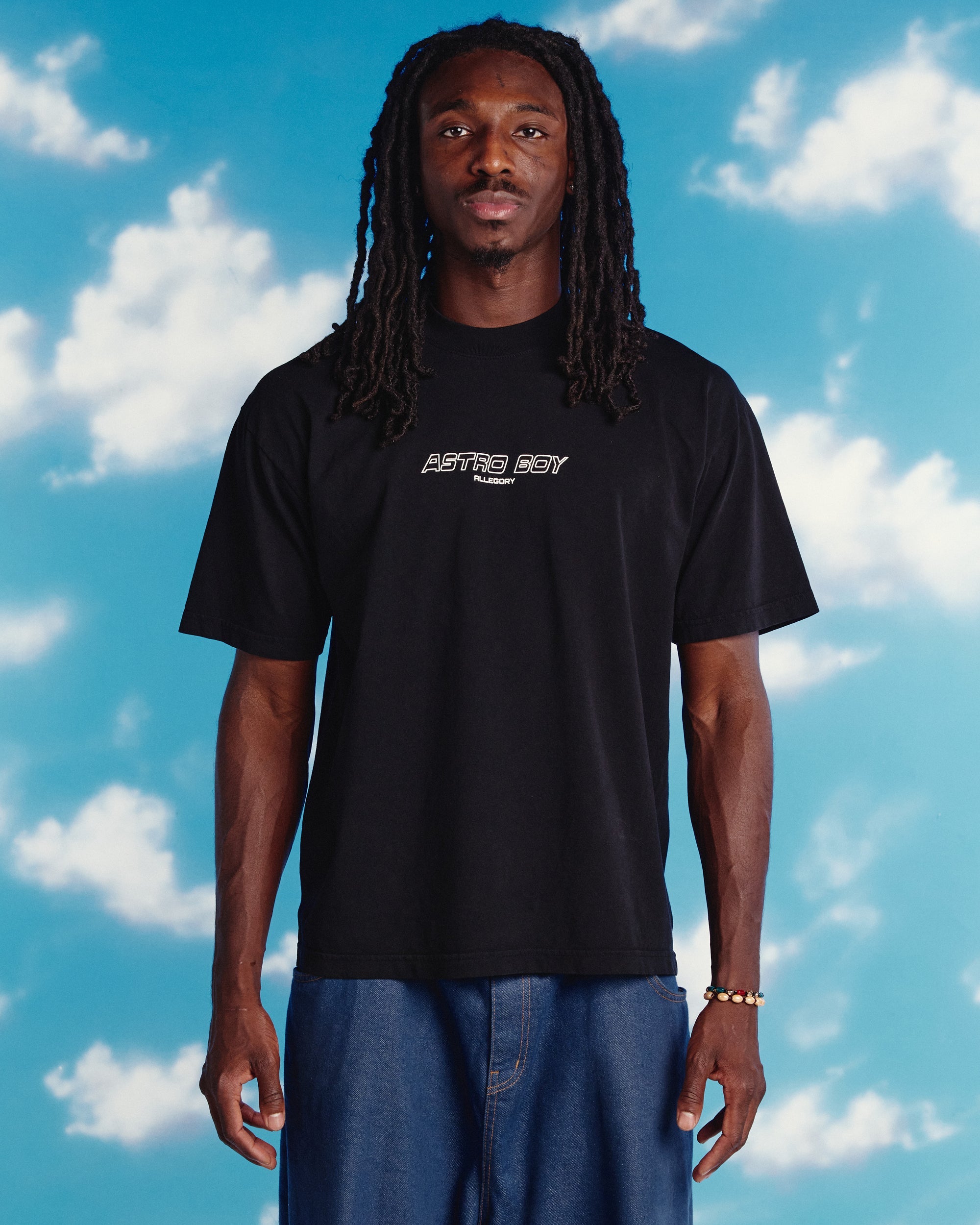 Manga Panel Tee For Astro Boy / Black-5