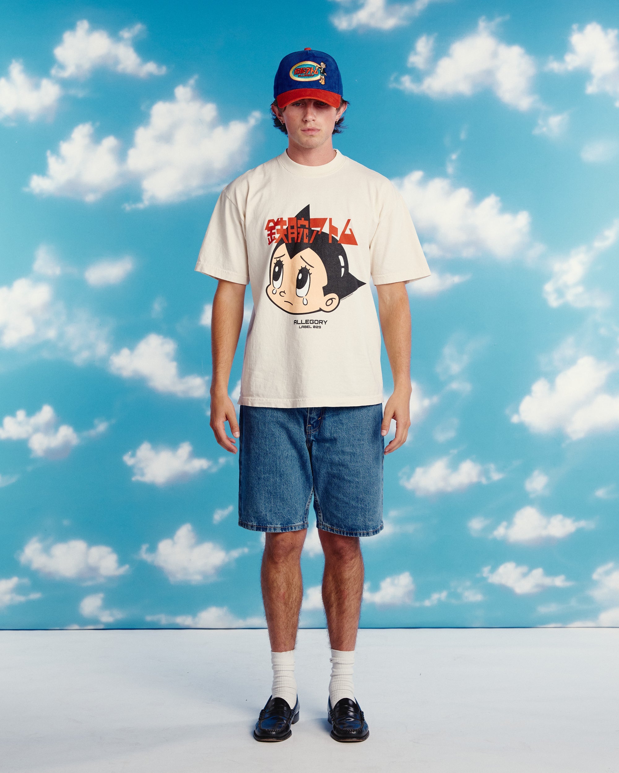 Tears of Atom Tee For Astro Boy / Creme-3