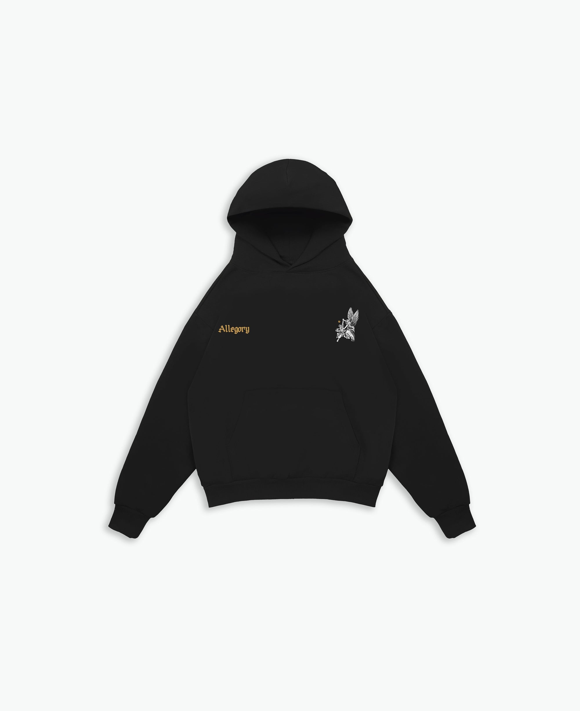 Wrestle With God Hoodie / Black