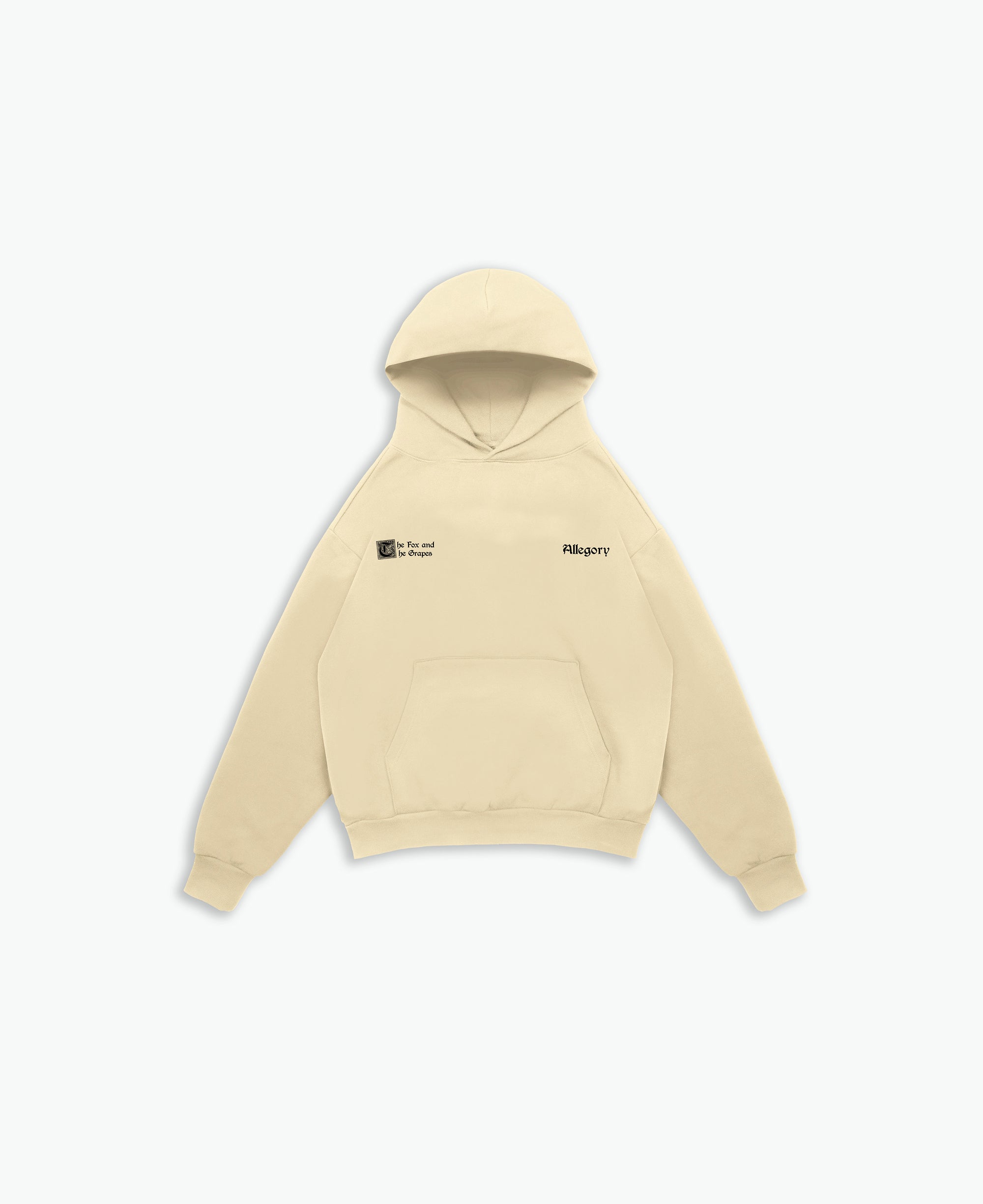 Fox and The Grapes Hoodie / Washed Gold