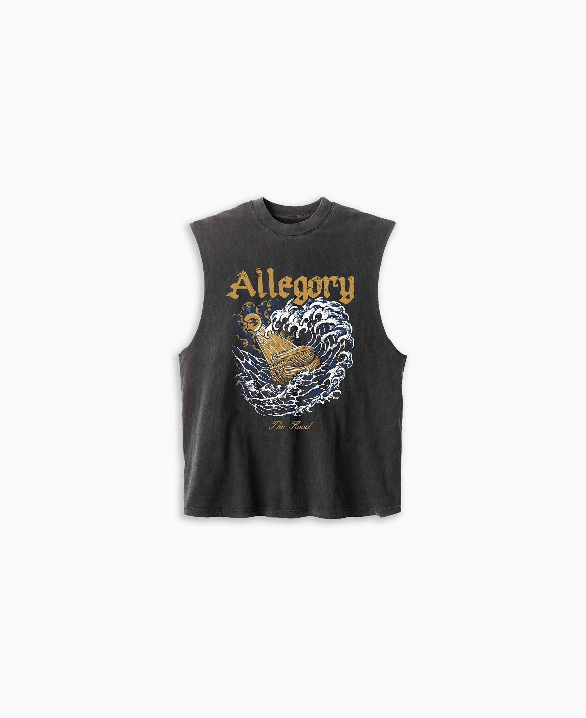 The Flood Cut-Off Tank / Vintage Black