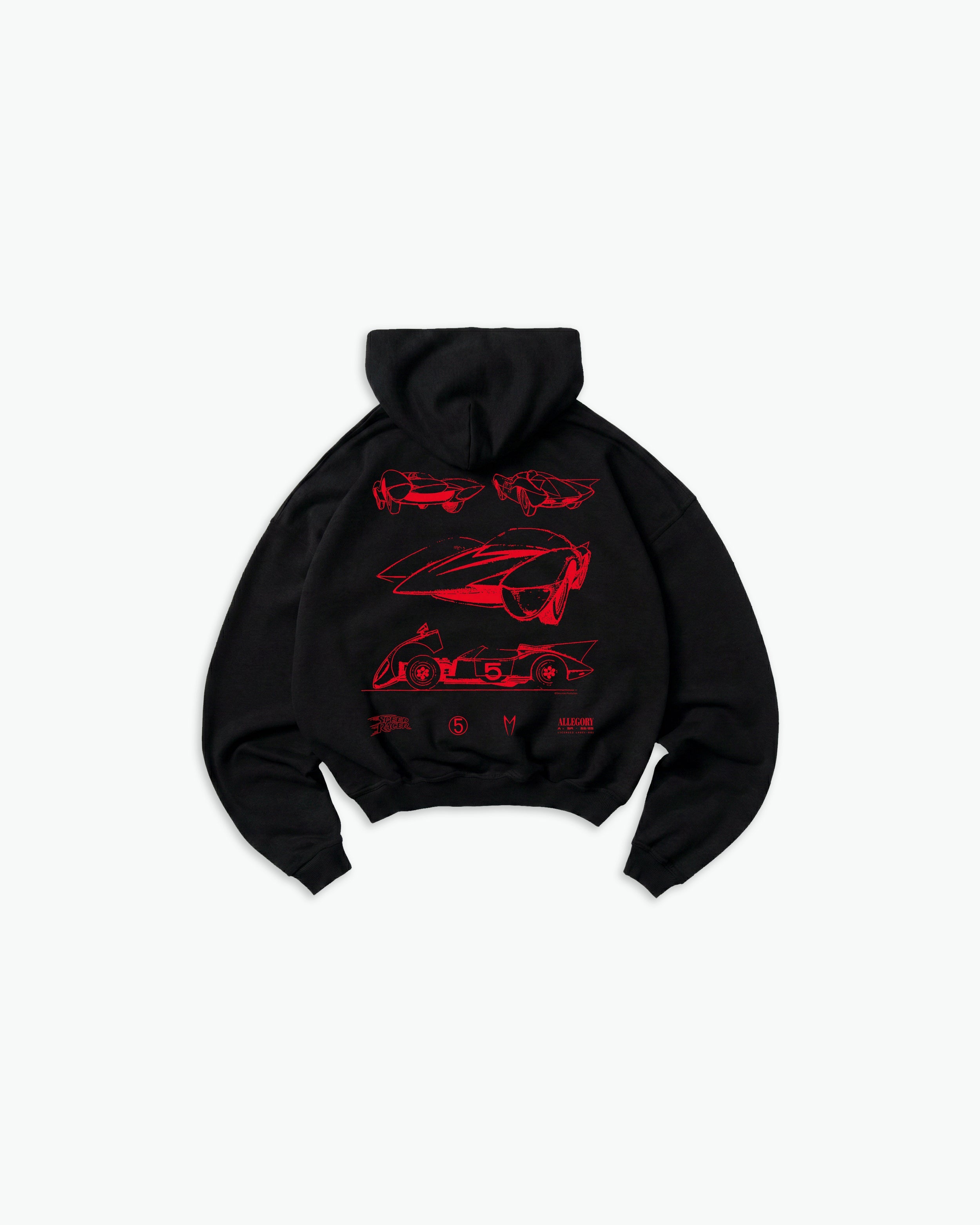 Mach 5 Sketches For Speed Racer™ Hoodie